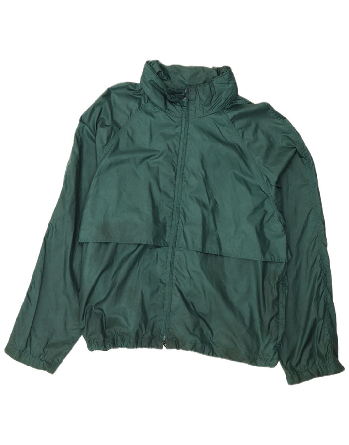 Eddie Bauer Veste de pluie pour homme UK 42 XL Nylon vert