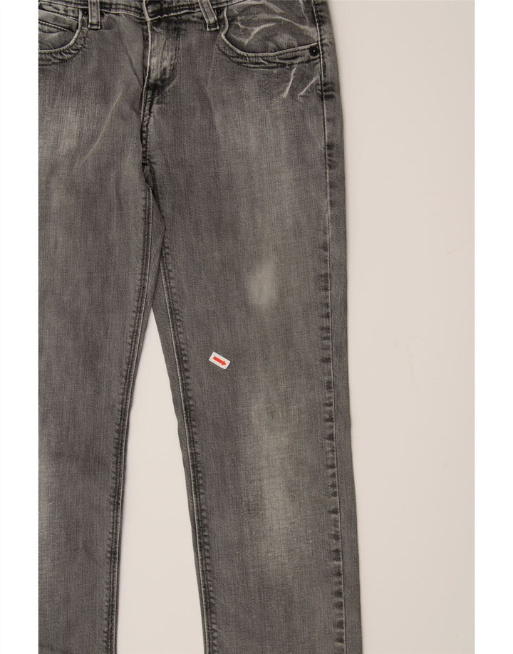 LEVI'S Womens 571 Slim Jeans W27 L32 Grey Cotton Vintage Levi's and Second-Hand Levi's from Messina Hembry 