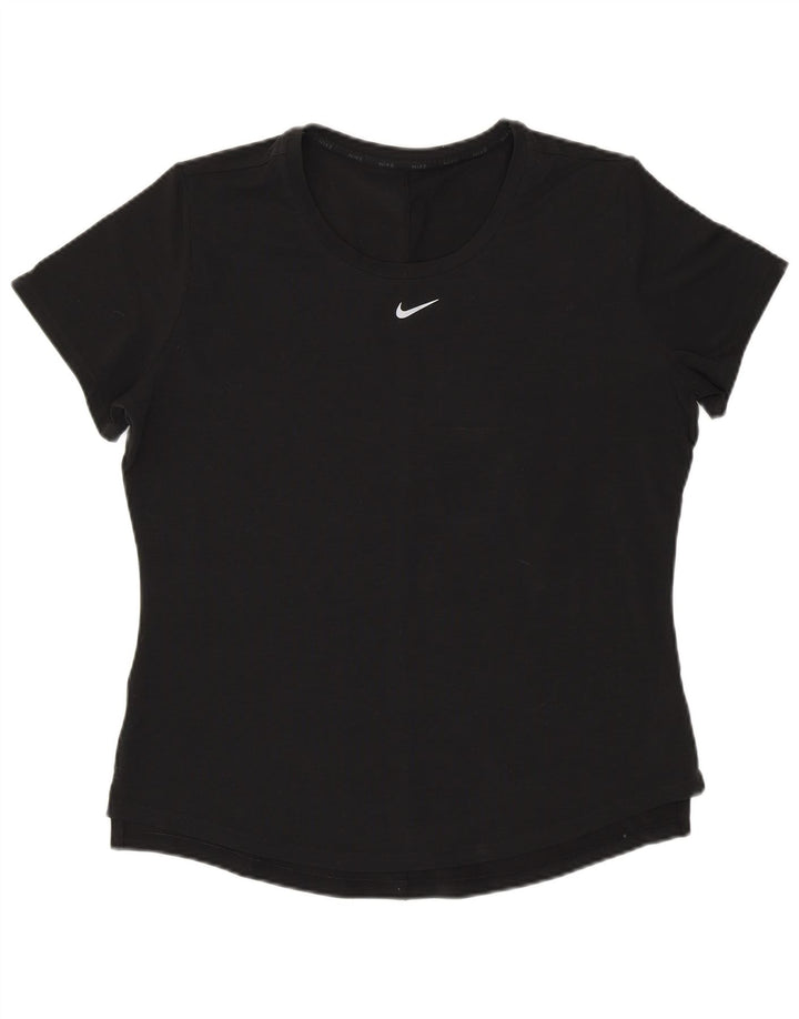 Nike T-shirt pour femme UK 12 Noir moyen