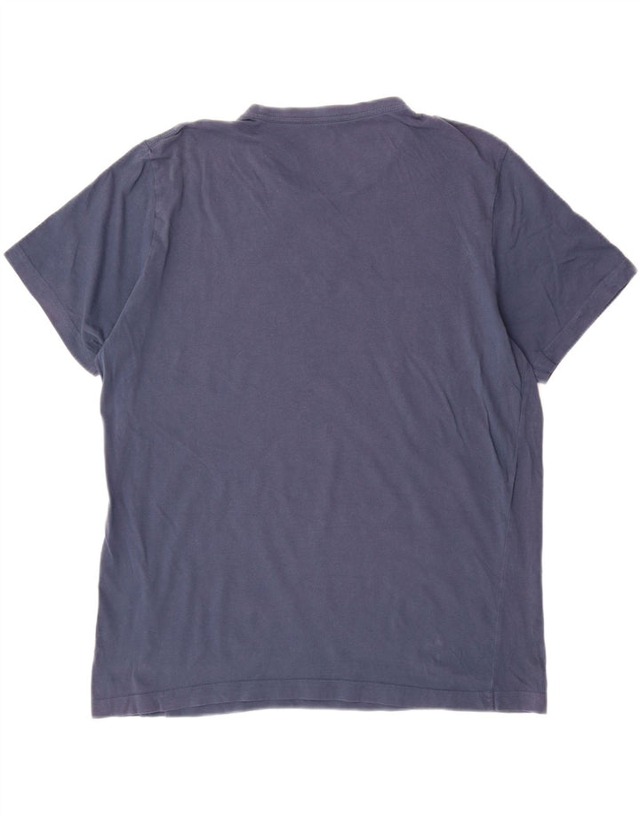 PUMA Mens Graphic T-Shirt Top XL Blue Vintage Puma and Second-Hand Puma from Messina Hembry 