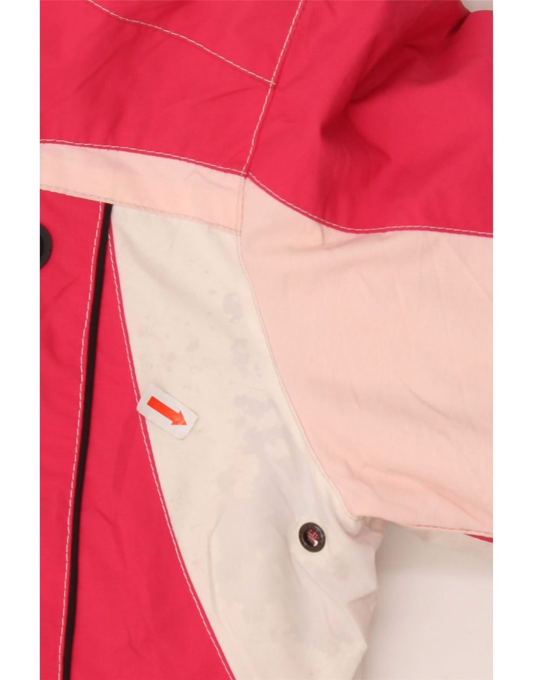 COLMAR Veste de ski à capuche pour femme EU 38 Small Rose Colourblock