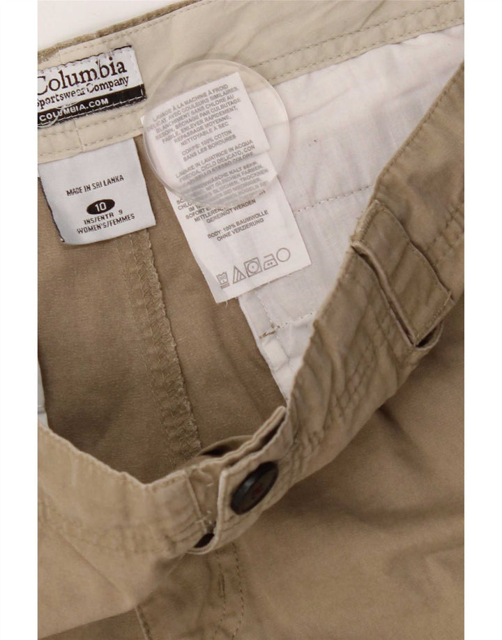Columbia Short cargo pour femme US 10 Large W32 Coton kaki