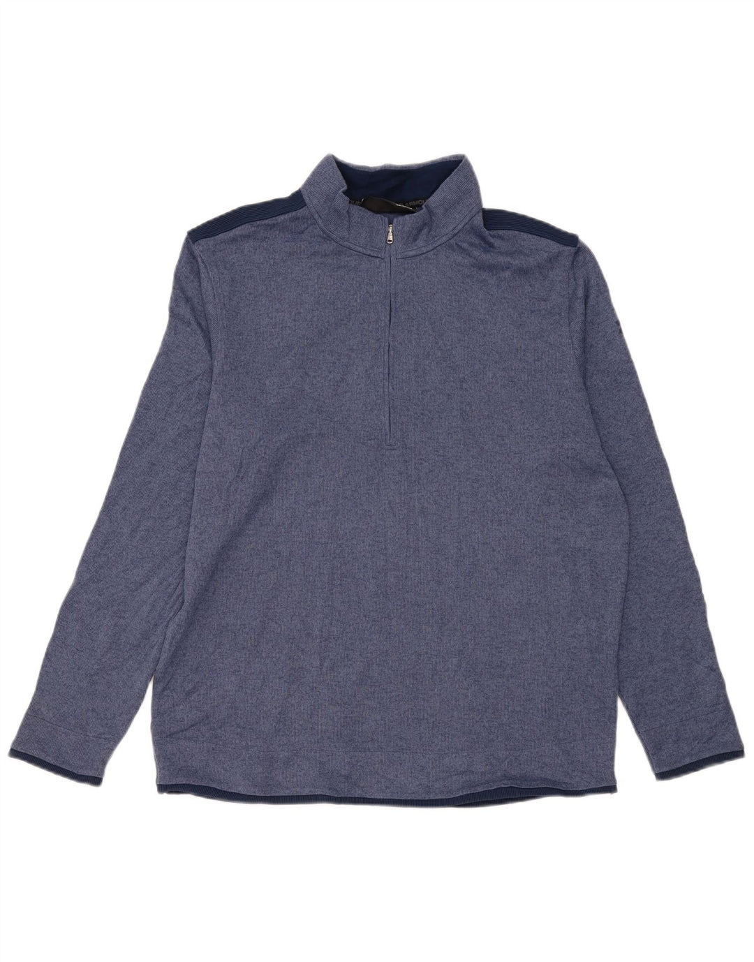 Under Armour Haut de Survêtement Cold Gear Pullover XL Homme Bleu Marine Colourblock