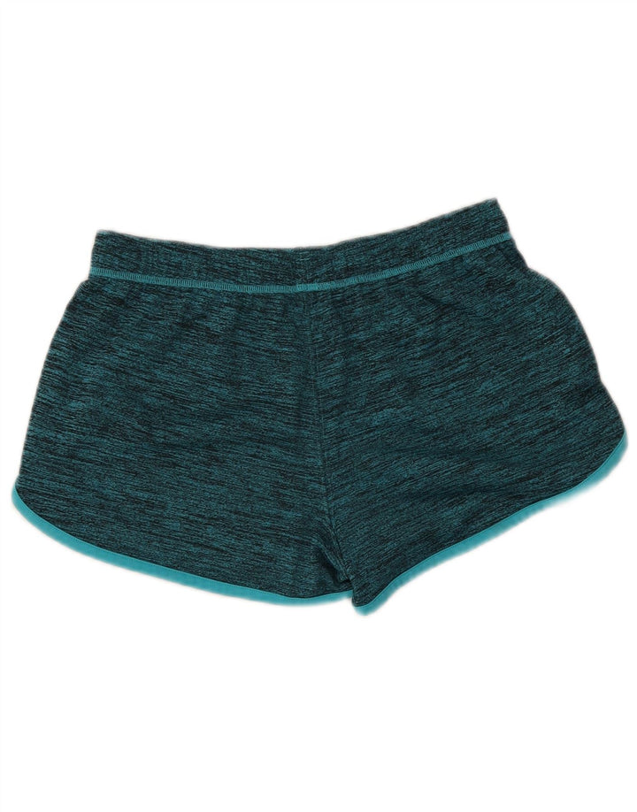 Under Armour Short de sport pour femme UK 14 Bleu moyen moucheté