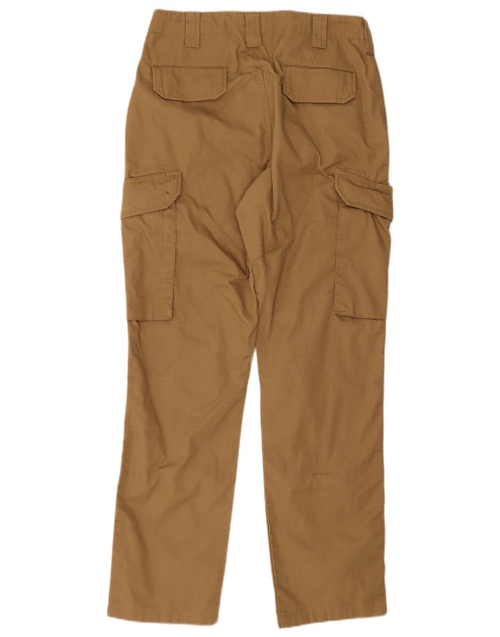 Pantalon Cargo Droit Homme Vintage W30 L30 Beige Polyester