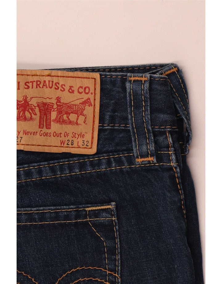 Levi's Short en Jean 927 Femme W28 Bleu Marine Moyen