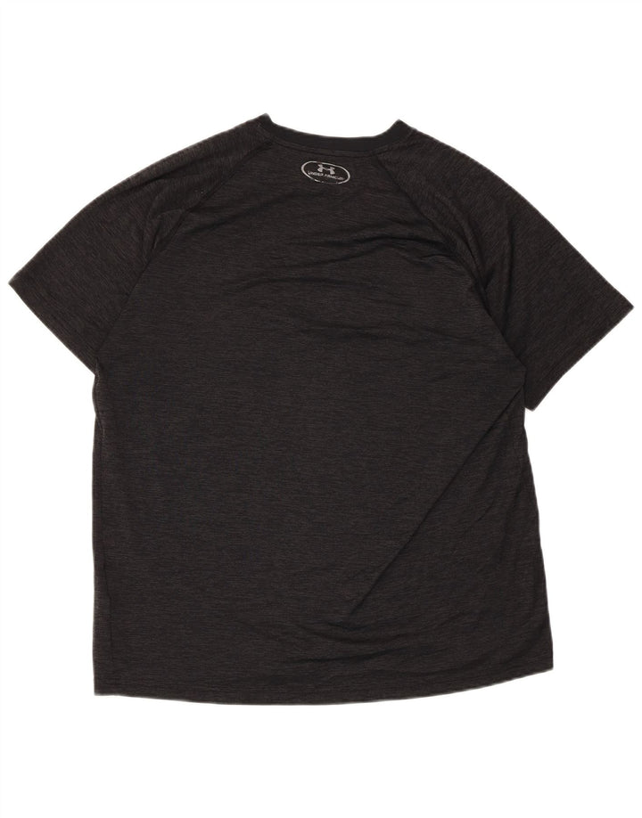Under Armour T-Shirt Loose Fit Homme Noir Moucheté