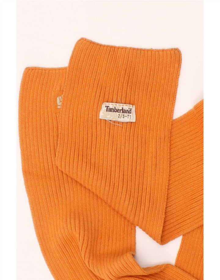 Timberland Écharpe en tricot pour garçon Taille unique 2-5 ans Orange
