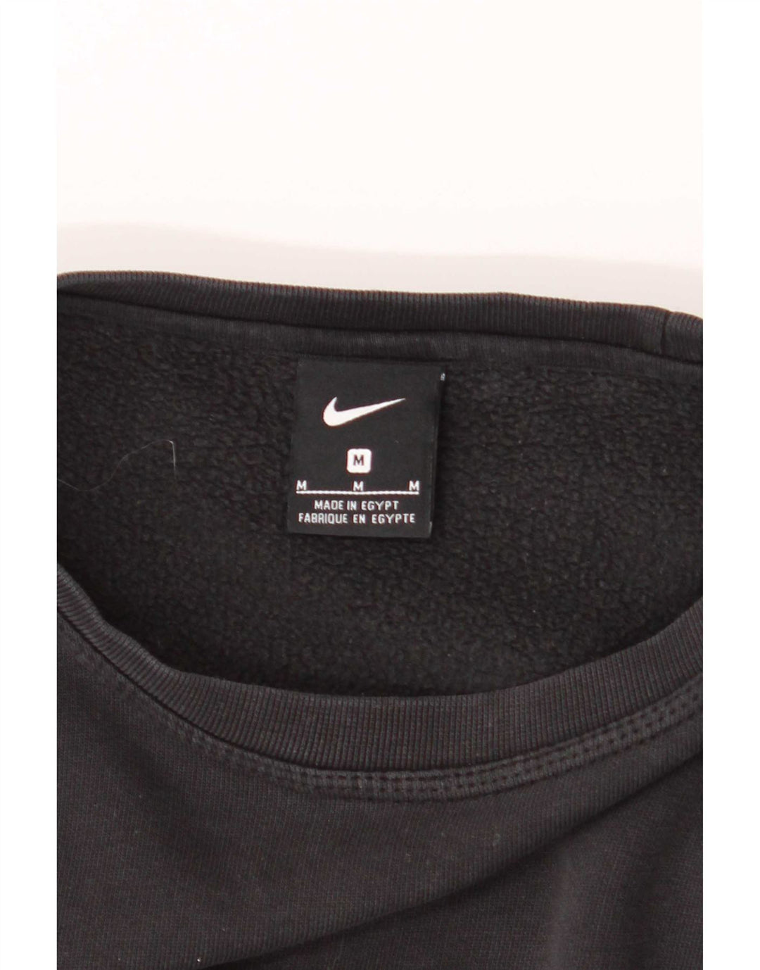 Nike Sweat-shirt en coton noir moyen pour homme