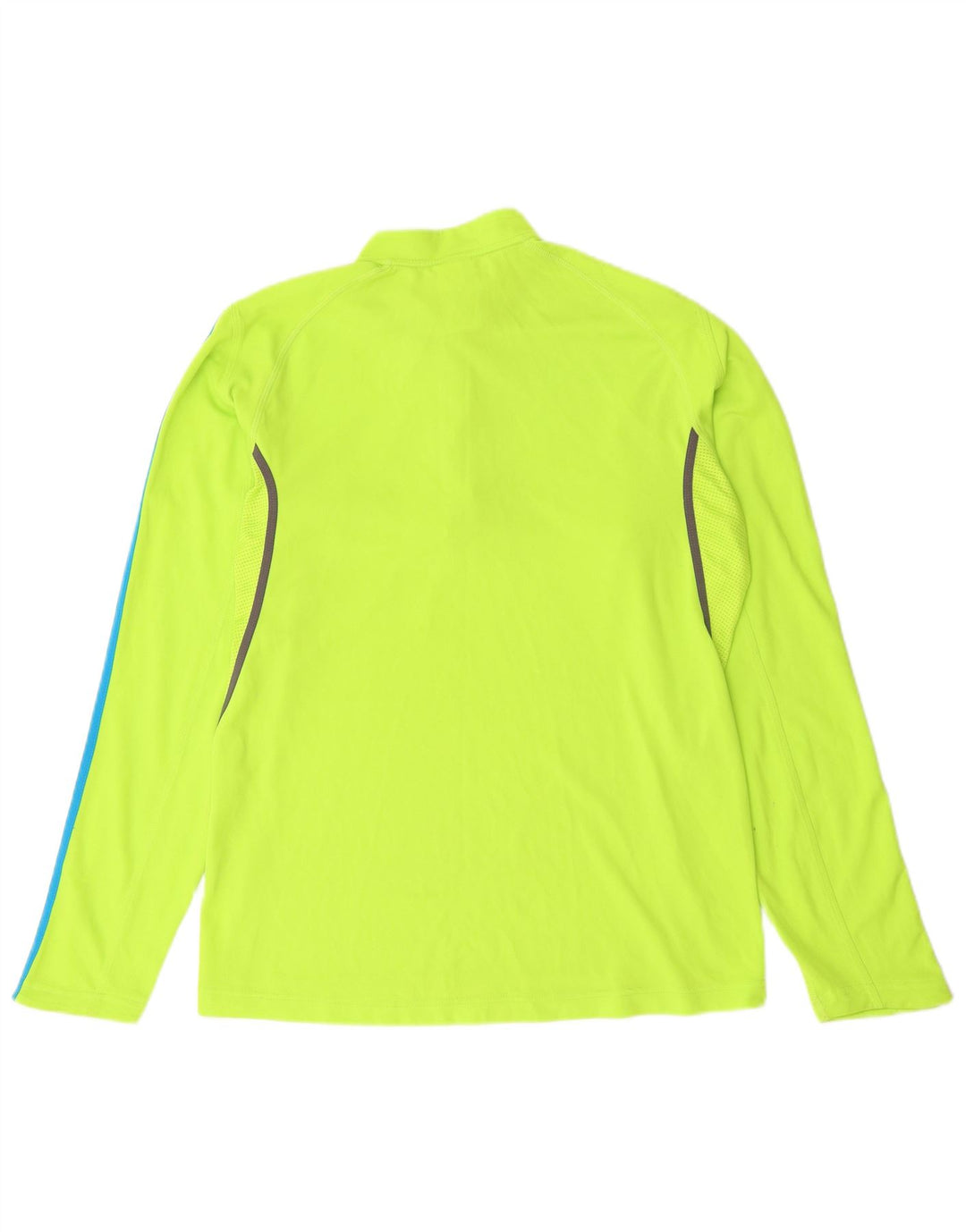 ADIDAS Haut de survêtement à col zippé pour homme en polyester vert moyen