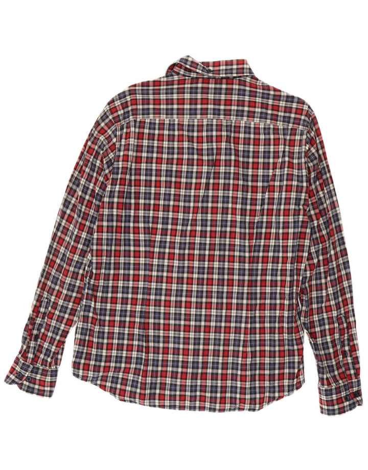 Chemise Homme Gas XL Rouge Carreaux Coton