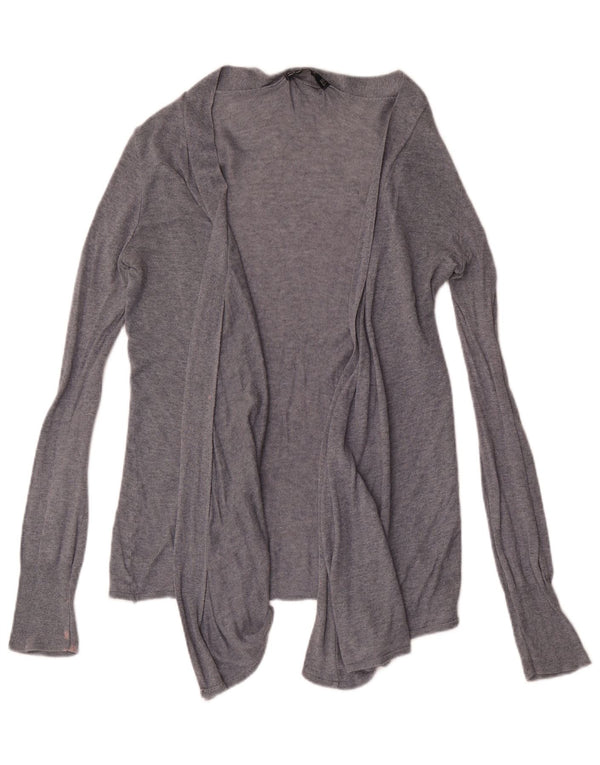 Zara Cardigan ouvert pour femme UK 12 Gris moyen