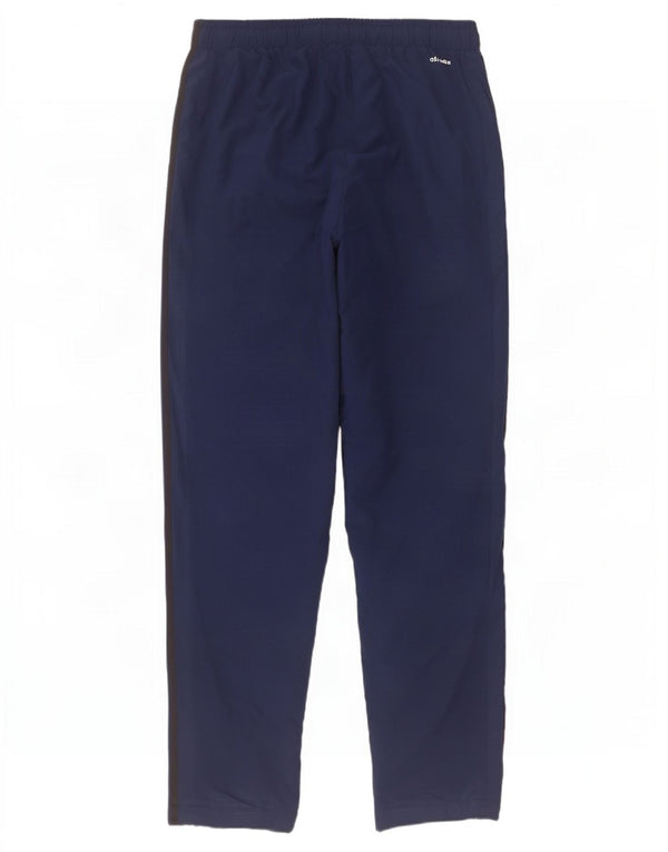 Adidas Pantalon de survêtement Climalite pour homme Large Bleu marine Polyester