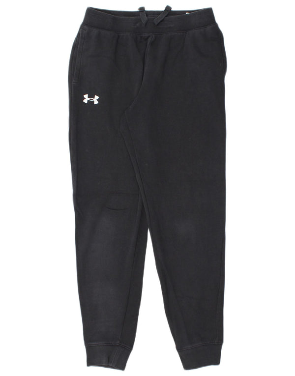 Under Armour Pantalon de survêtement pour garçon 11-12 ans Large Noir