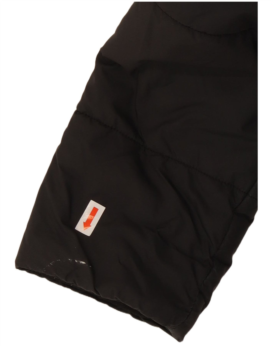 ADIDAS Veste rembourrée à capuche pour femme UK 8 Small Noir Polyester