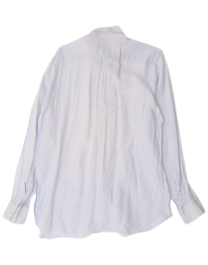 Boggi Chemise Homme Taille 39 15 1/2 Bleu Moyen