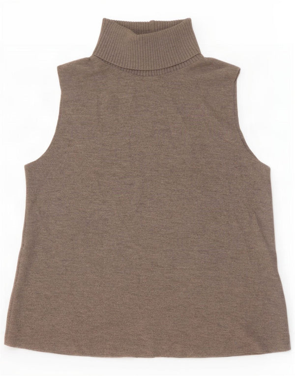 Zara Womens Vest Débardeur UK 16 Large Gris
