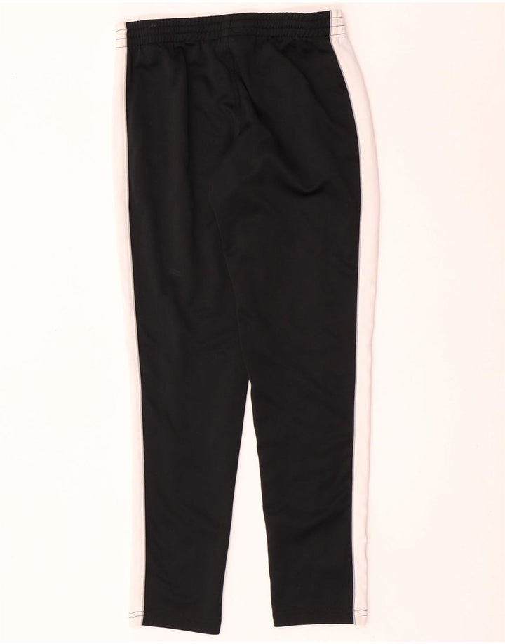 Converse Pantalon de survêtement pour femme UK 8 Small Noir Colourblock Polyester