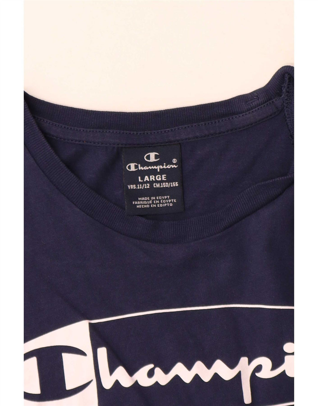 Champion Débardeur Graphique Garçon 11-12 Ans Grand Bleu Marine