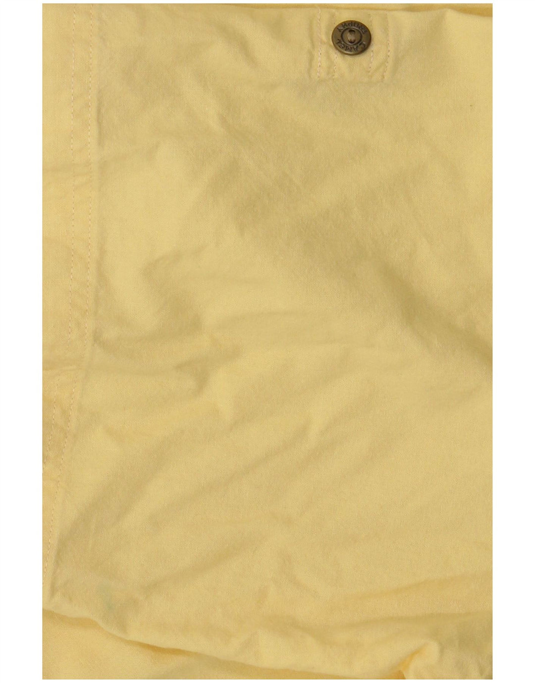 CAMEL ACTIVE Chemise à Manches Courtes Homme Jaune Moyen Coton