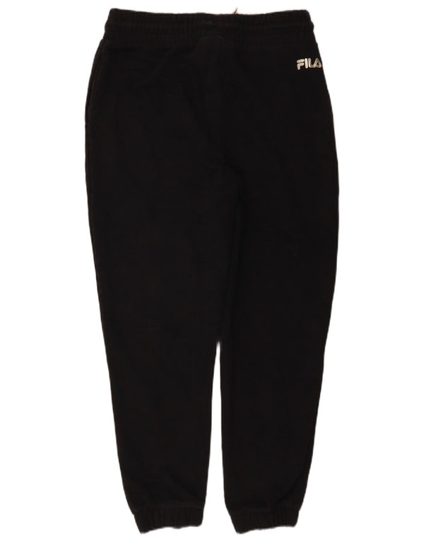 FILA Pantalon de survêtement pour femme Joggers UK 14 Medium Black Cotton