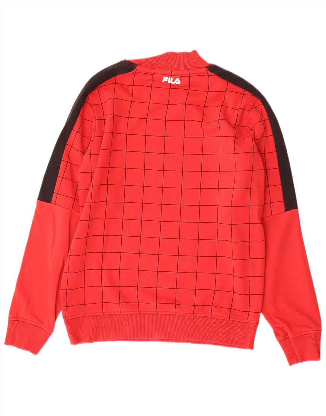 FILA Sweat-shirt graphique garçon 13-14 ans Rouge Colourblock
