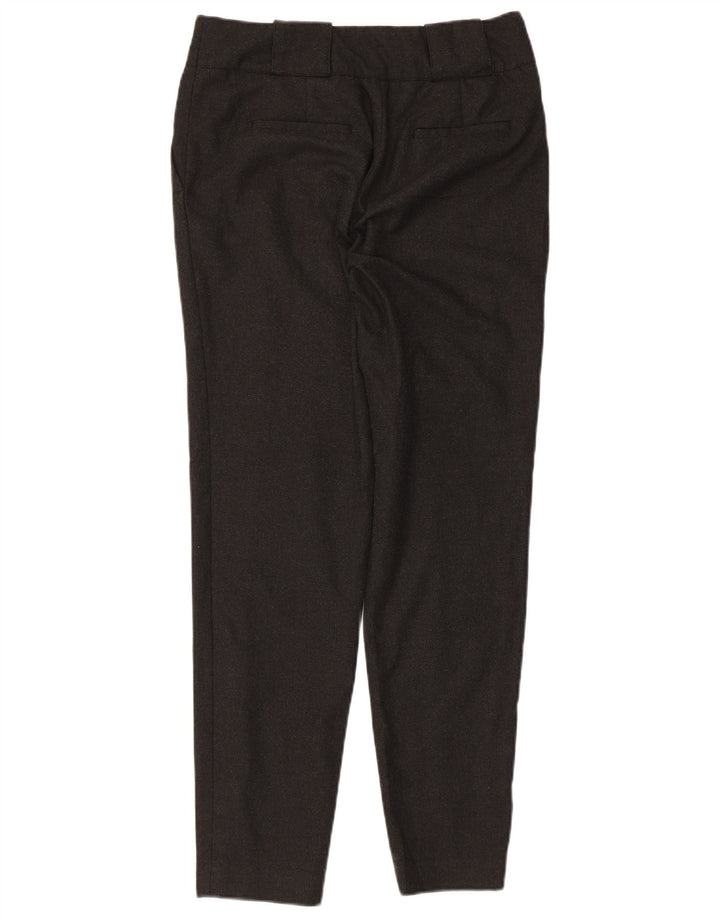 Pantalon Chino Pegged Femme Zara Petit W26 L28 Gris
