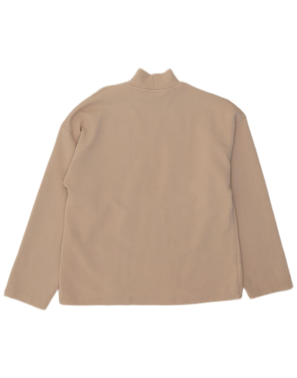 Zara Homme Top Manches Longues Petit Coton Beige