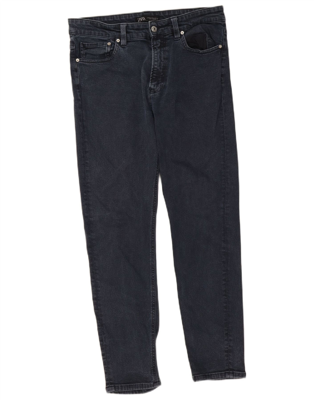 Zara Jean Slim Homme EU 42 Large W32 L29 Bleu Marine