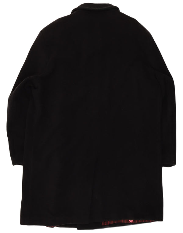 Bugatti Manteau Homme IT 48 4XL Laine Noir