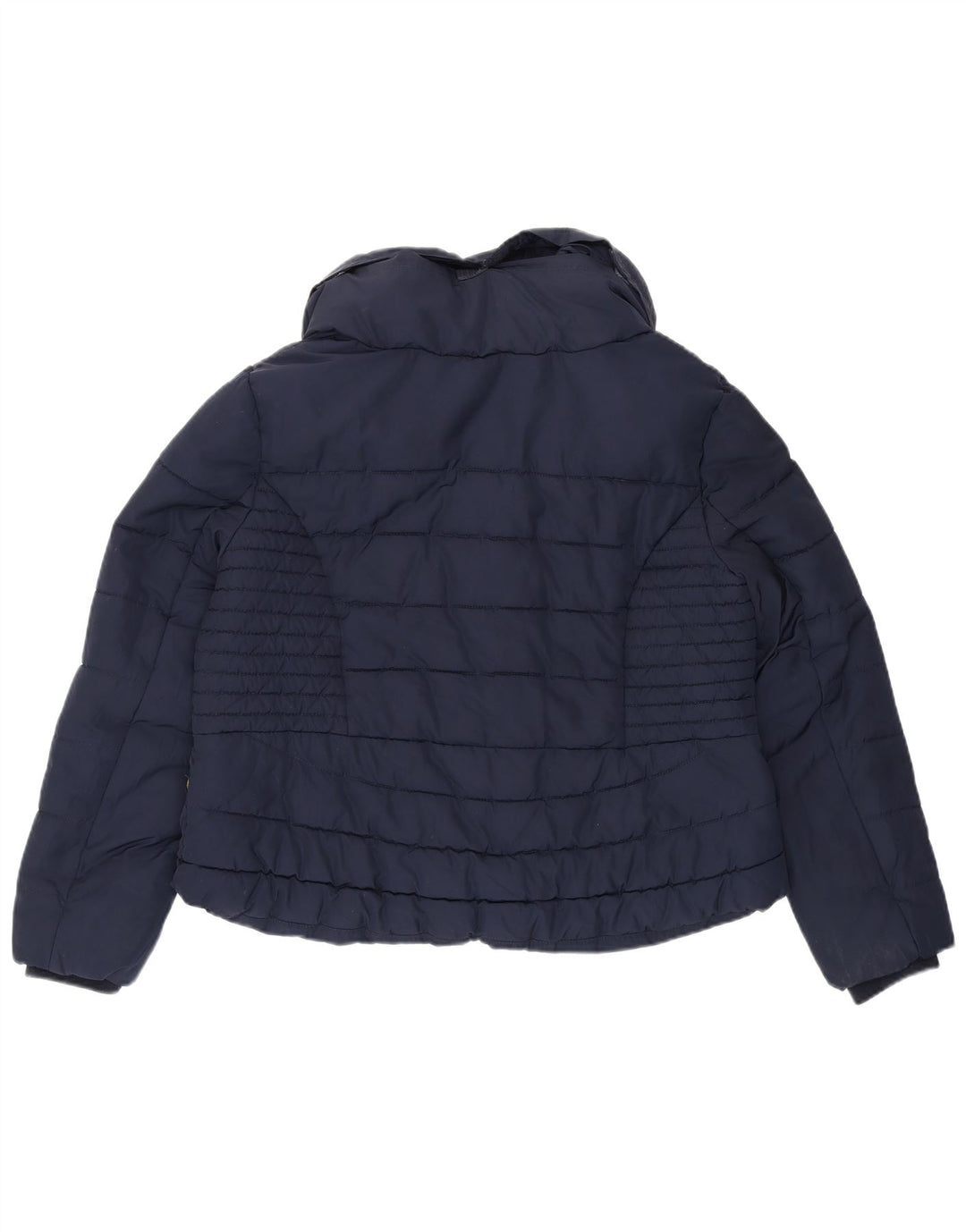 Marks & Spencer Veste matelassée pour femme UK 16 Large Bleu Marine Polyester