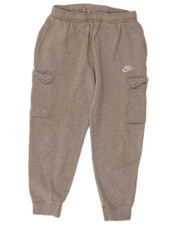 Nike Pantalon de survêtement Capri pour homme en coton moucheté Gris Taille S