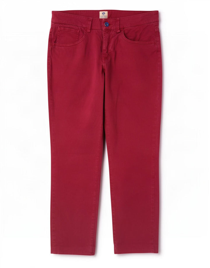 North Sails Jean court femme W28 L25 coton rouge