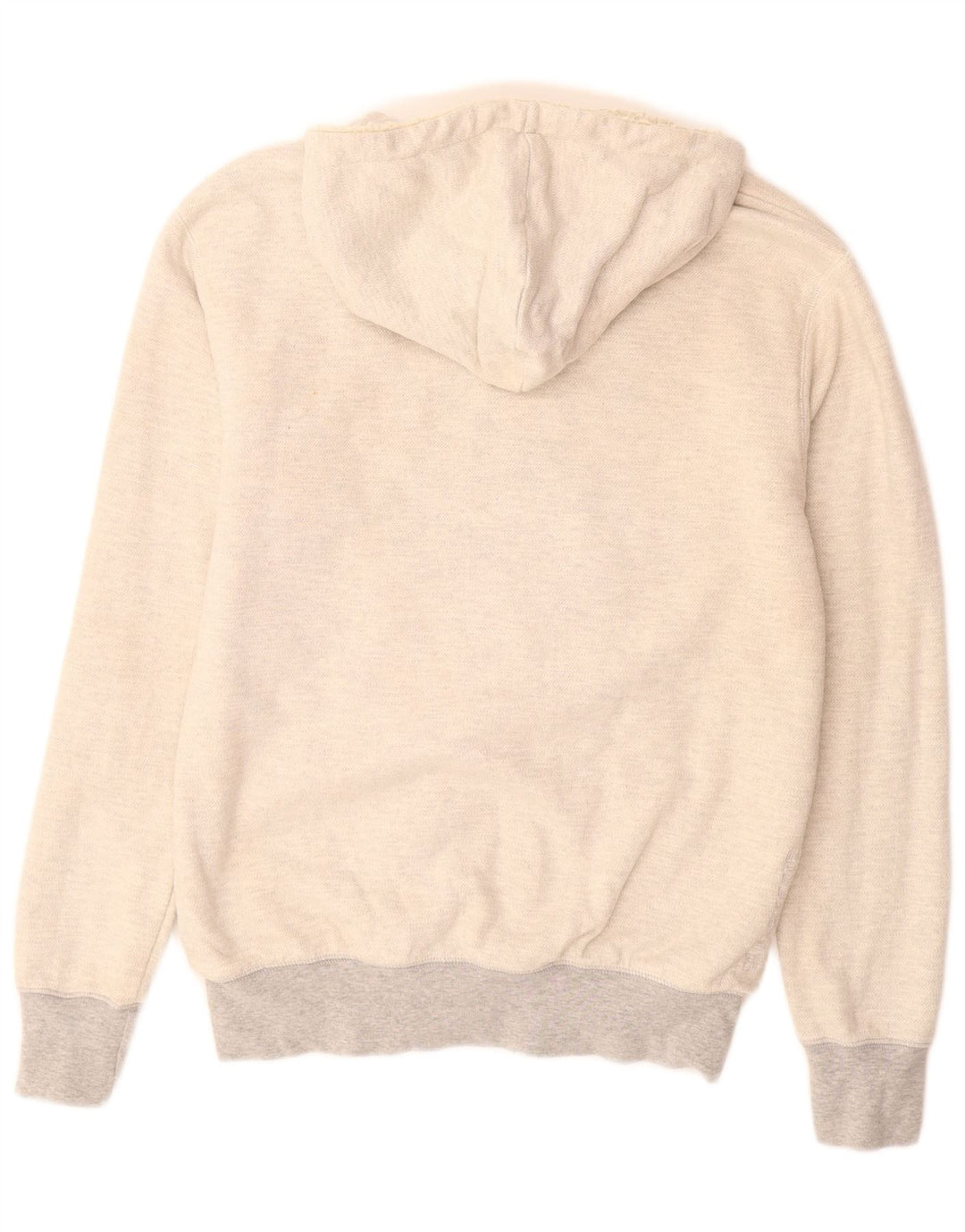 BILLABONG Pull à capuche zippé pour femme UK 8 Small Gris Colorblock