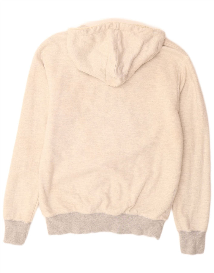 BILLABONG Pull à capuche zippé pour femme UK 8 Small Gris Colorblock
