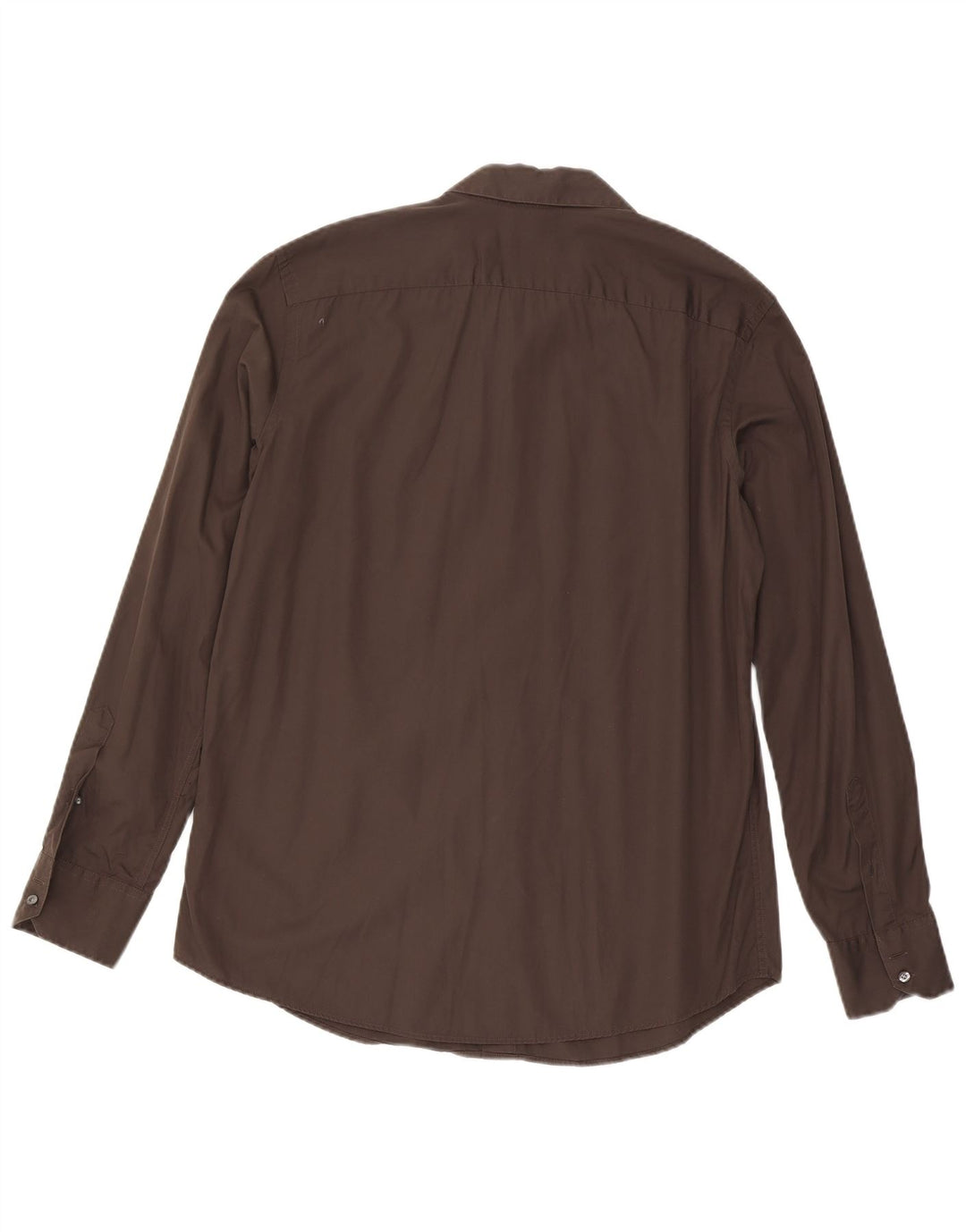 Lacoste Chemise Homme Taille 43 Grand Coton Marron