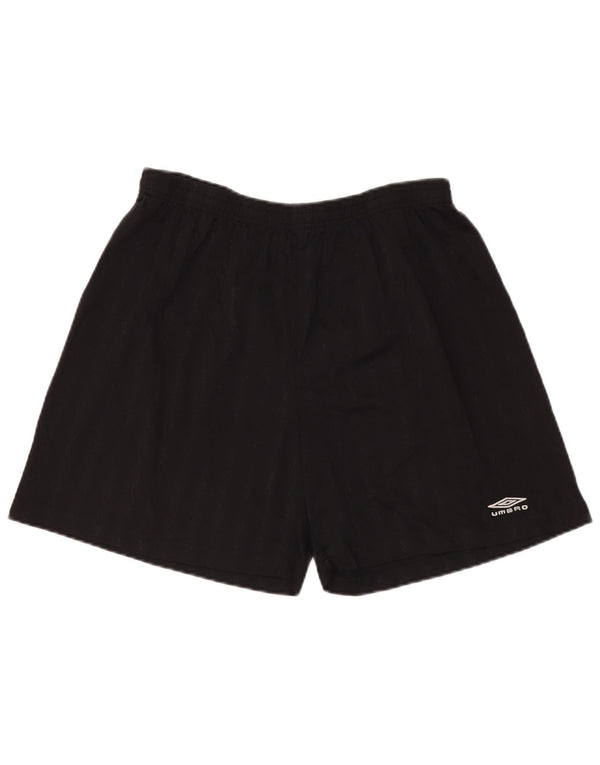 Umbro Short de sport pour homme UK 38/40 2XL Noir Polyester