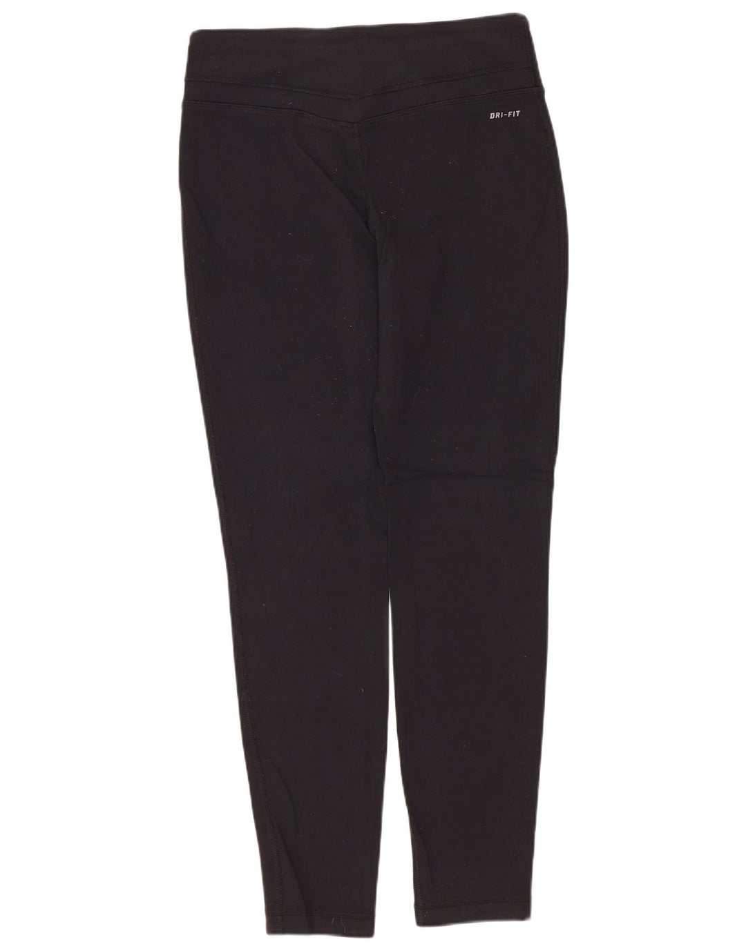 NIKE Legging Dri Fit pour femme UK 12 Nylon noir moyen