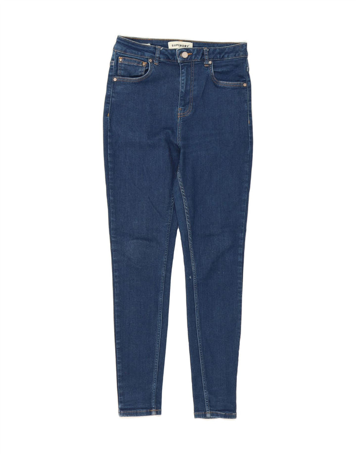 SUPERDRY Womens Skinny Jeans W28 L27 Blue Vintage Superdry and Second-Hand Superdry from Messina Hembry 