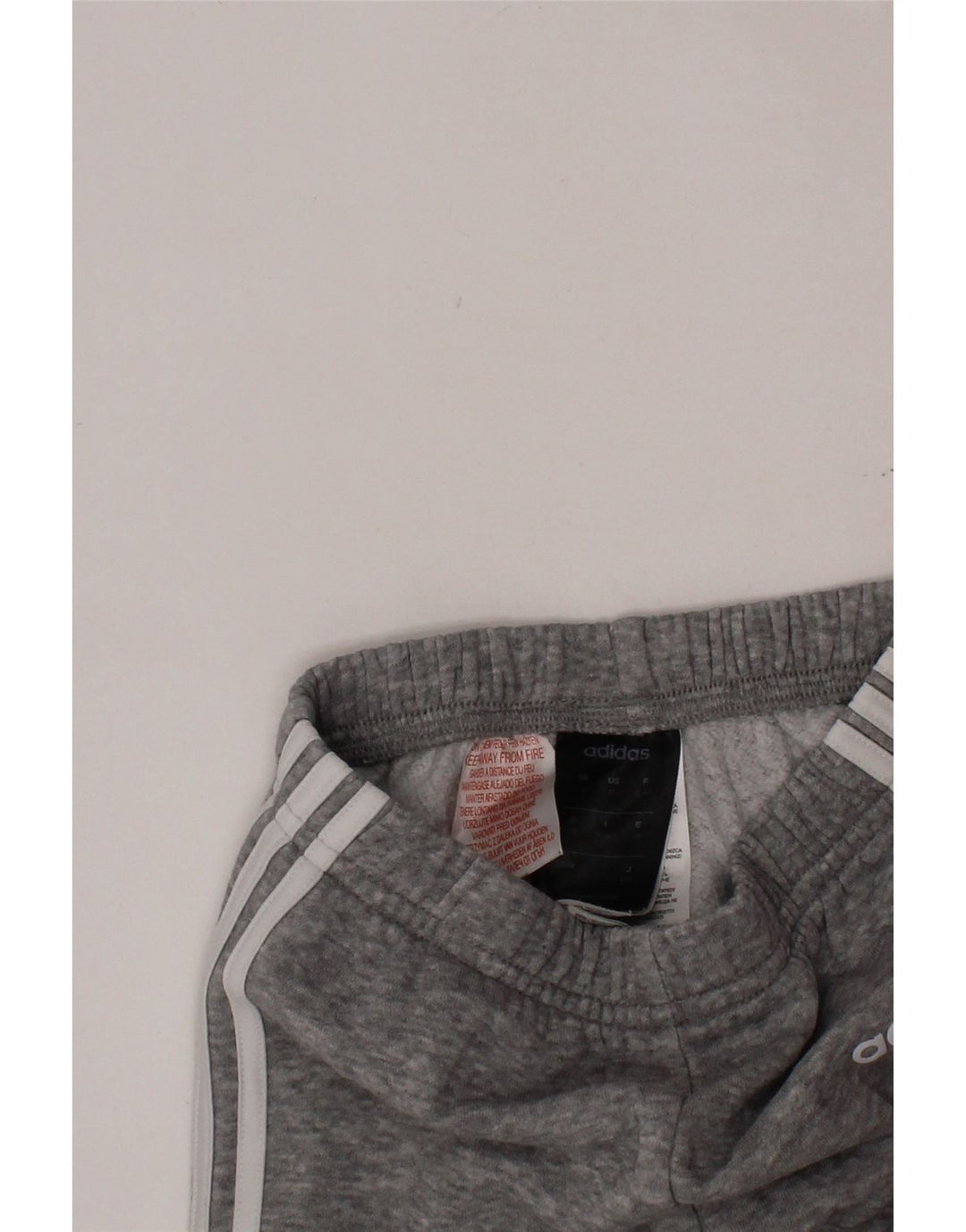 ADIDAS Pantalon de survêtement graphique pour garçon 3-4 ans Gris Coton