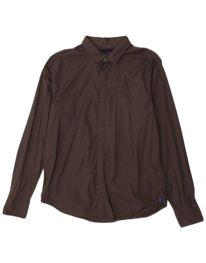 Superdry Chemise Homme 2XL Gris Coton