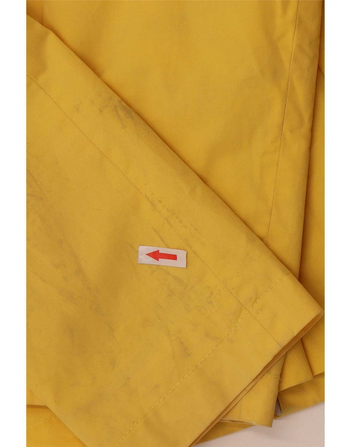 Zara Womens Bomber Jacket UK 16 Grand Coton Jaune