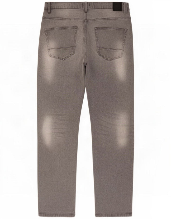 Jean droit pour homme Bench W34 L32 Gris Coton
