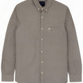 Chemise slim fit pour homme American Eagle Coton tacheté gris moyen