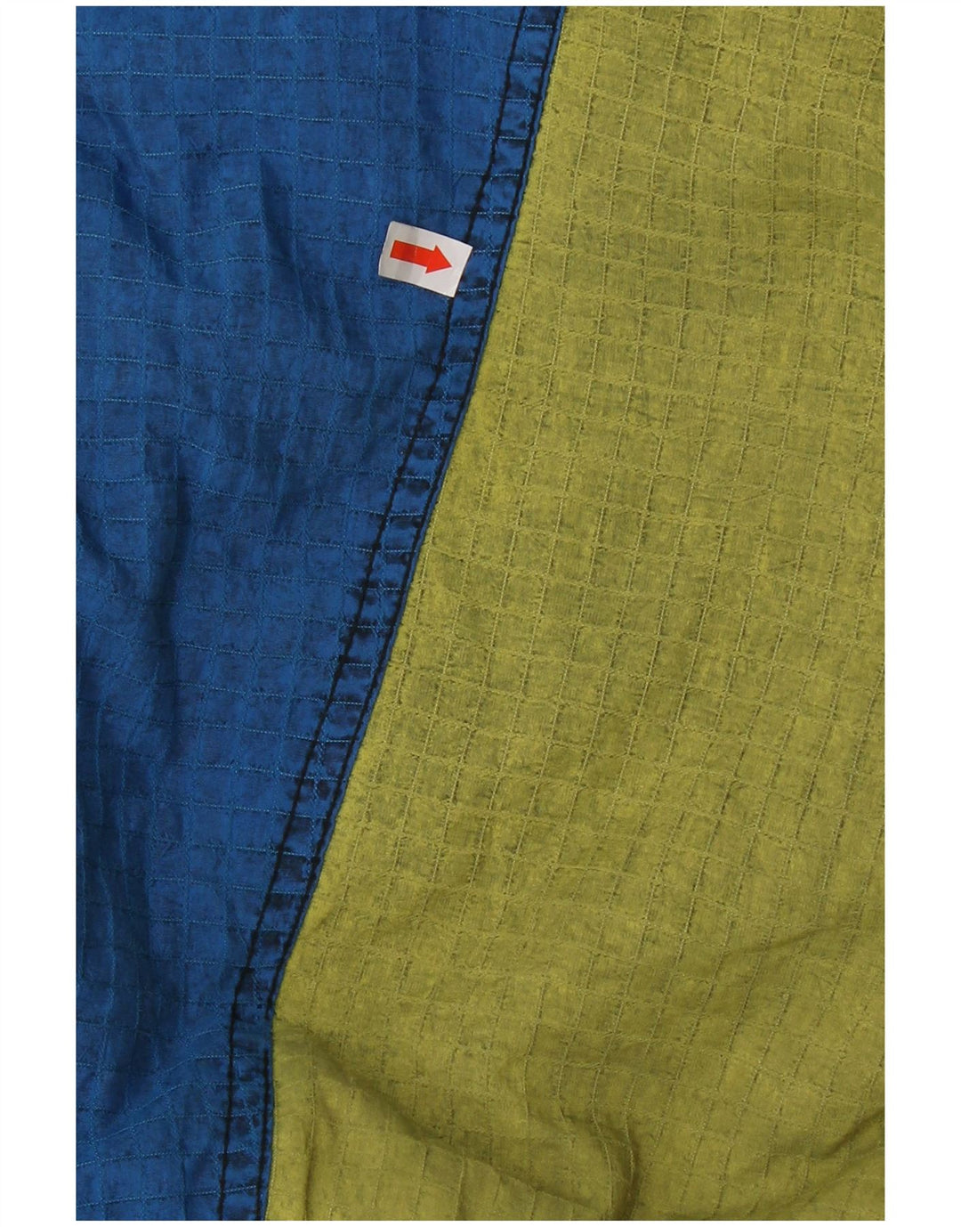 combinaison de ski à capuche vintage pour homme IT 52 Grand bleu colourblock polyamide