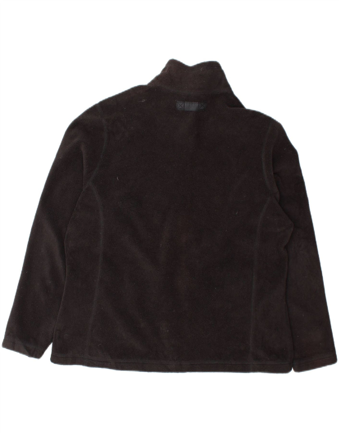 EDDIE BAUER Womens Fleece Jacket UK 18 XL Black Polyester Vintage Eddie Bauer and Second-Hand Eddie Bauer from Messina Hembry 
