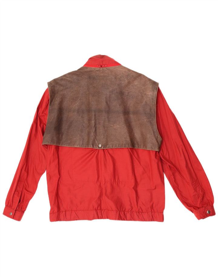 Ciesse Piumini Veste Bomber Homme IT 48 Petit Rouge Coton