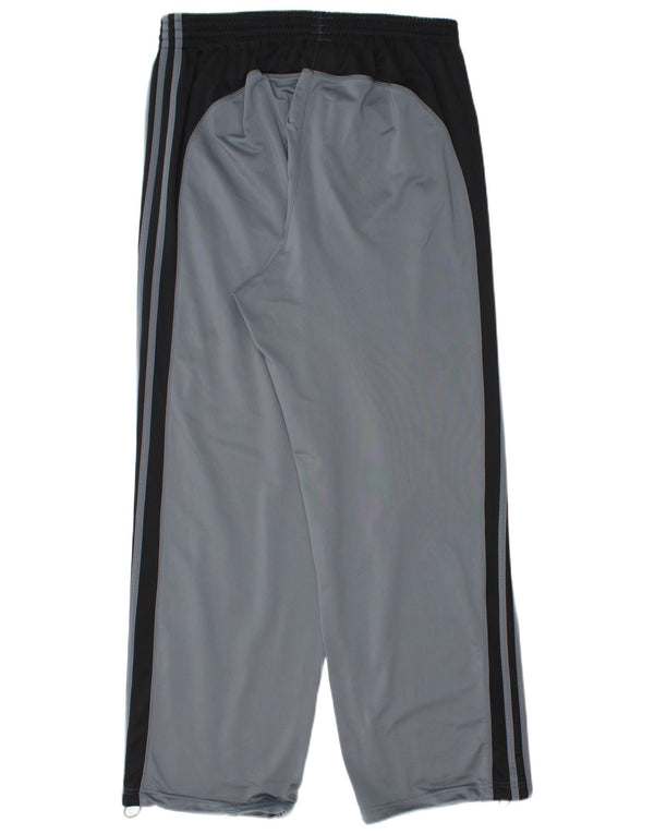 ADIDAS Pantalon de survêtement pour homme Large Gris Colourblock