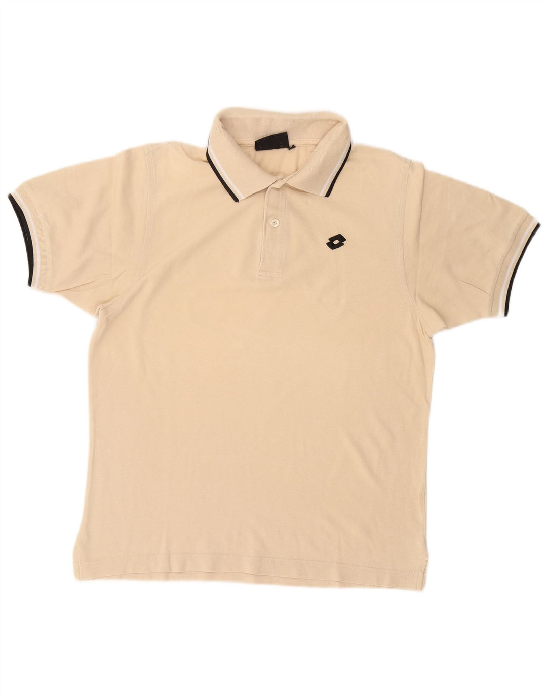 LOTTO Mens Polo Shirt Medium Beige