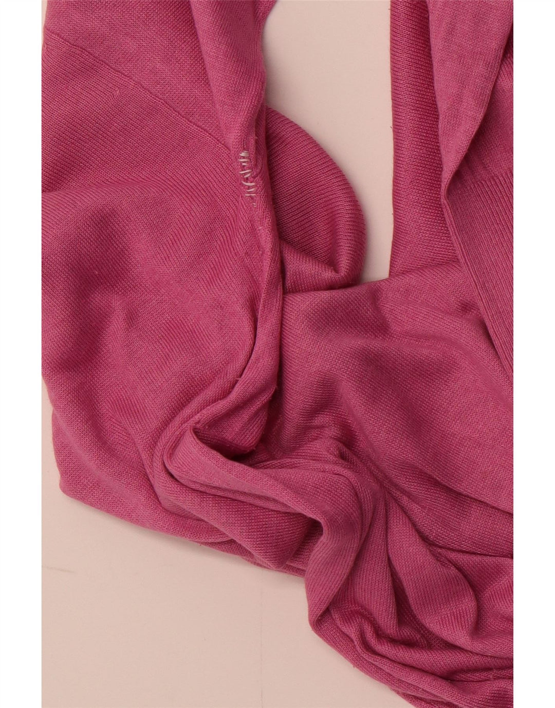MASSIMO DUTTI Pull col bateau pour femme UK 14 Soie rose moyen